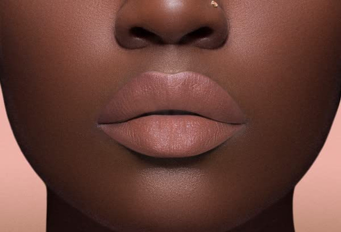 Nubian Earth Matte Lipstick Morocco - Hydrating, Long-Lasting, Richly Pigmented Lip Makeup, Creamy Lipstick with Matte Finish, Beauty & Lip Care Product