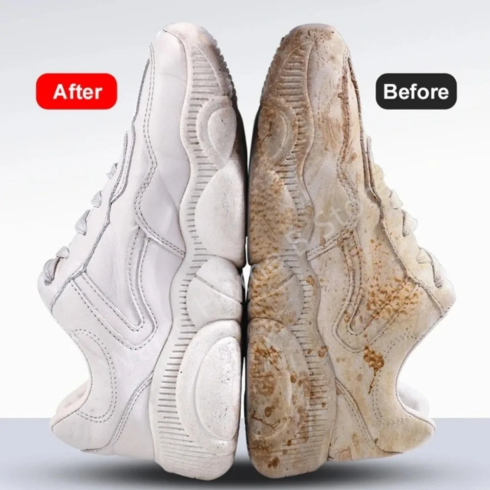 Shoe brush Sneaker Cleaning Wipes Travel Portable Sneaker Disposable Quick Cleaning Wet Wipes White Shoes Artifact Shoe Cleaners