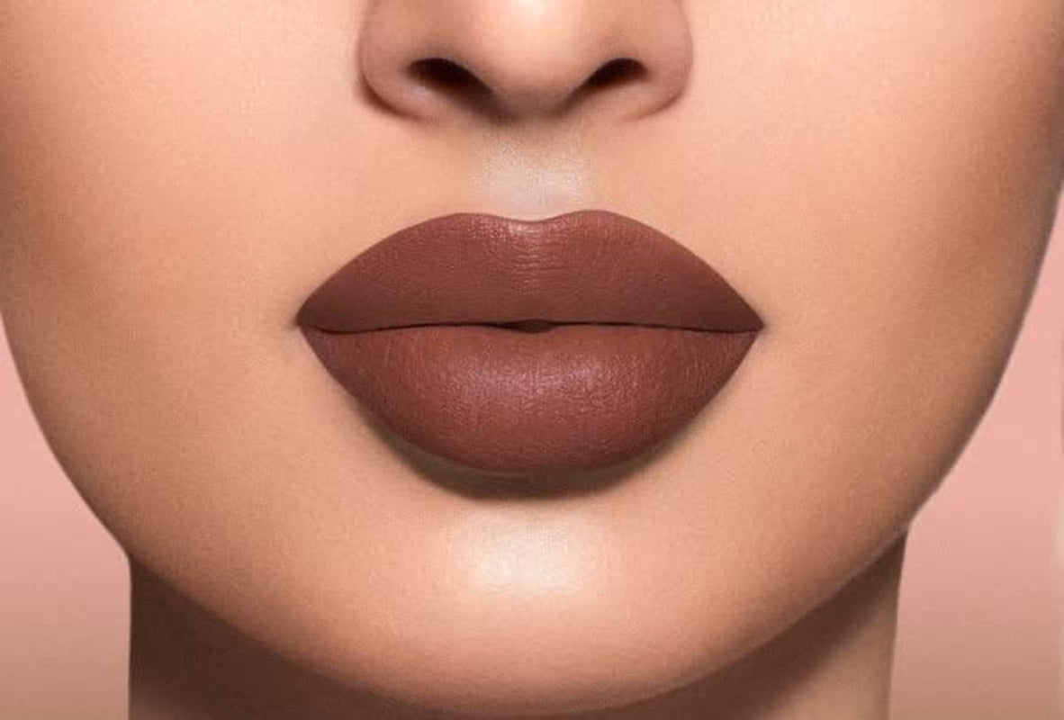 Nubian Earth Matte Lipstick Morocco - Hydrating, Long-Lasting, Richly Pigmented Lip Makeup, Creamy Lipstick with Matte Finish, Beauty & Lip Care Product